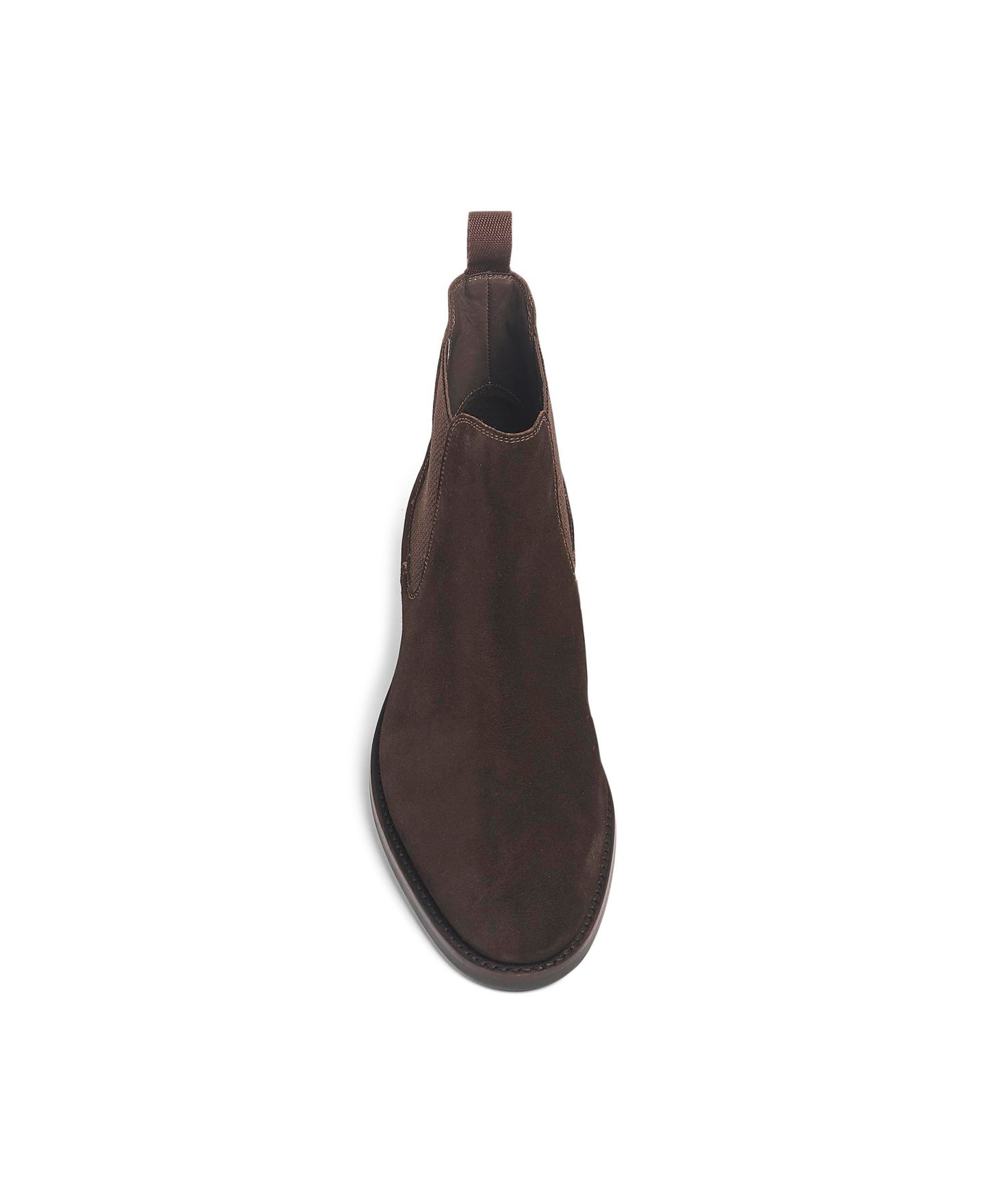 Мужские ботинки Anthony Veer Jefferson Chelsea Leather Pull Up, цвет: Коричневый замшевый — фото 4