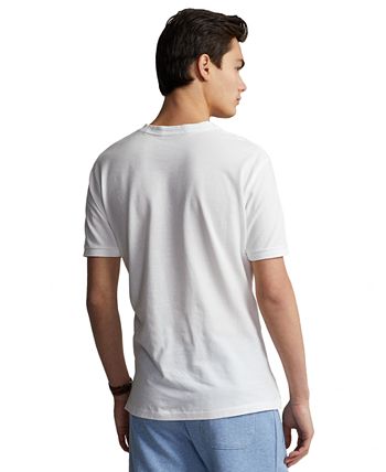 Polo Ralph Lauren Cotton Pique Henley Shirt in White for Men