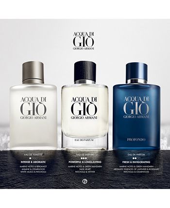 ACQUA DI GIÒ POUR HOMME PROFONDO Giorgio Armani · precio - Perfumes Club