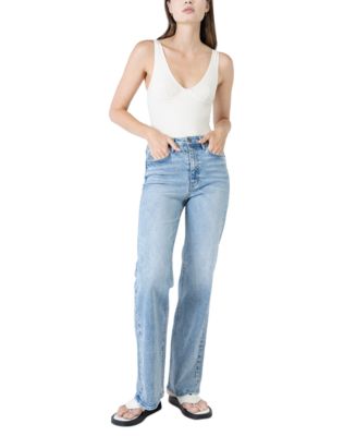 Unpublished Women's Jolene Wide-Leg Jeans - Macy's