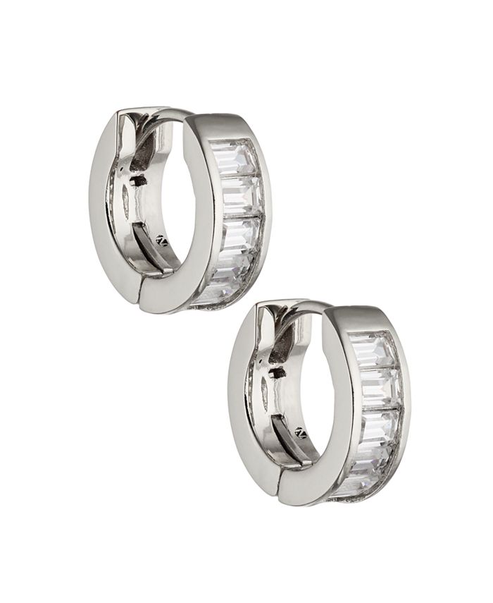 Eliot Danori Stone Huggie Earrings, Created for Macy's Macy's