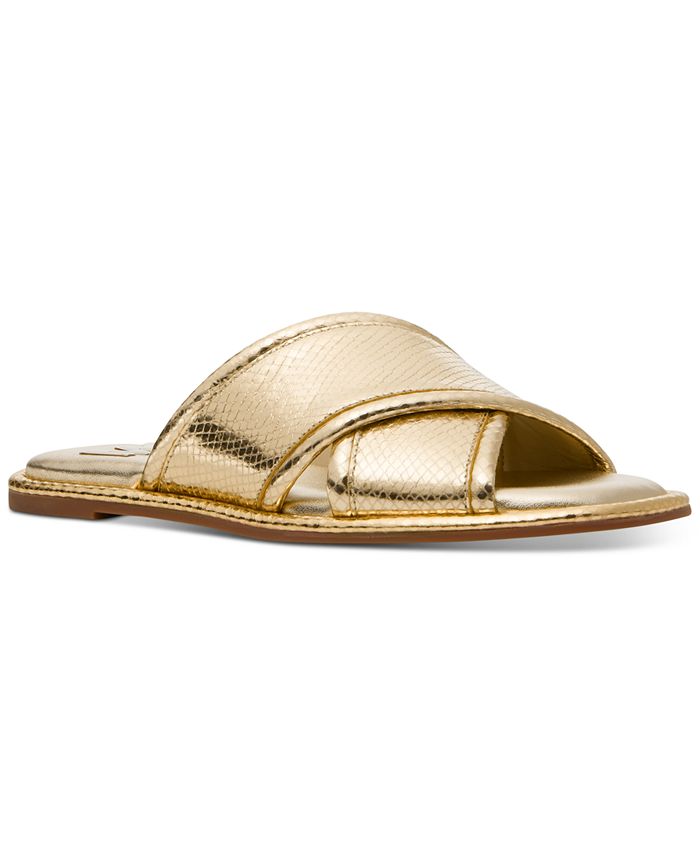 Michael Kors Women's Gideon Crisscross Flat Sandals & Reviews - Sandals -  Shoes - Macy's