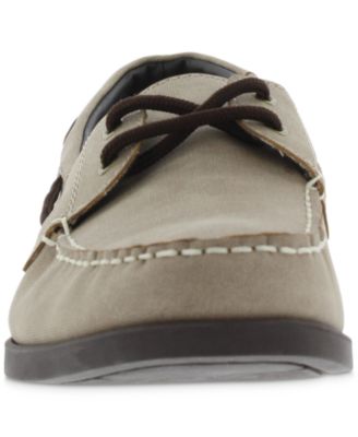 Weatherproof Vintage Men's Benny Boat Shoe - Taupe - Size 11