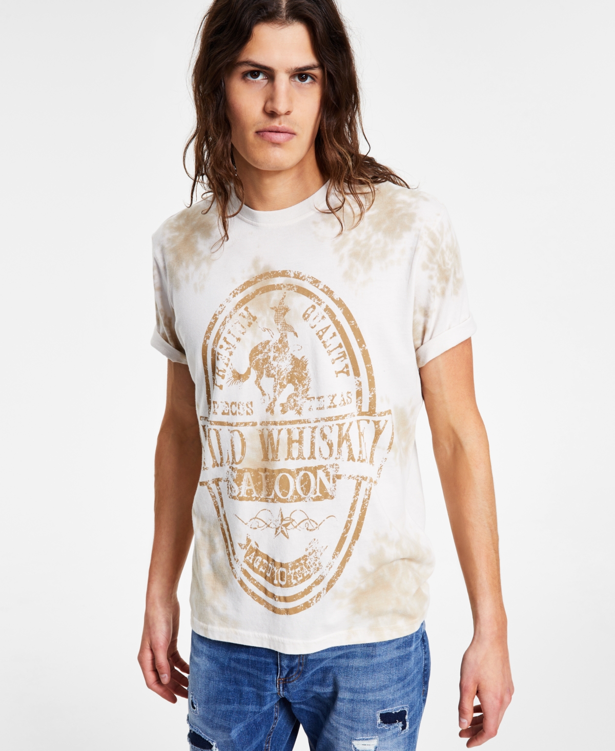 Sun + Stone Men's Western Graphic Tshirt, Created For Macy's In