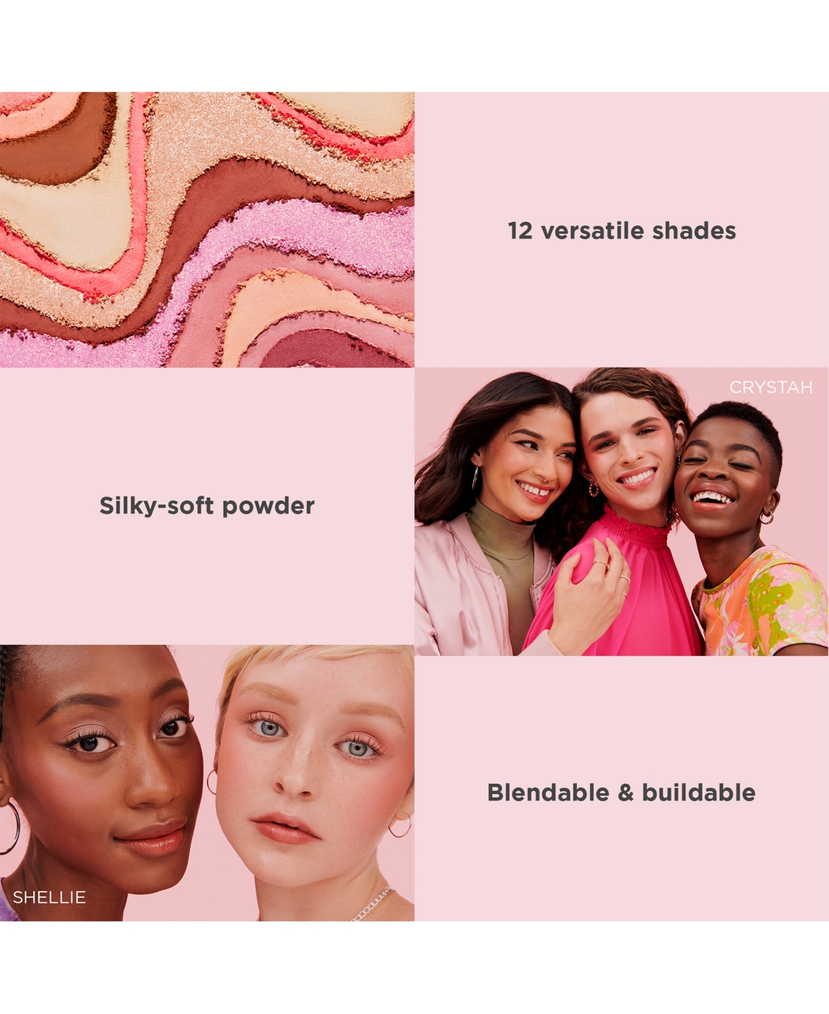 Benefit Cosmetics WANDERful World Silky-Soft Powder Blush -(Plum)