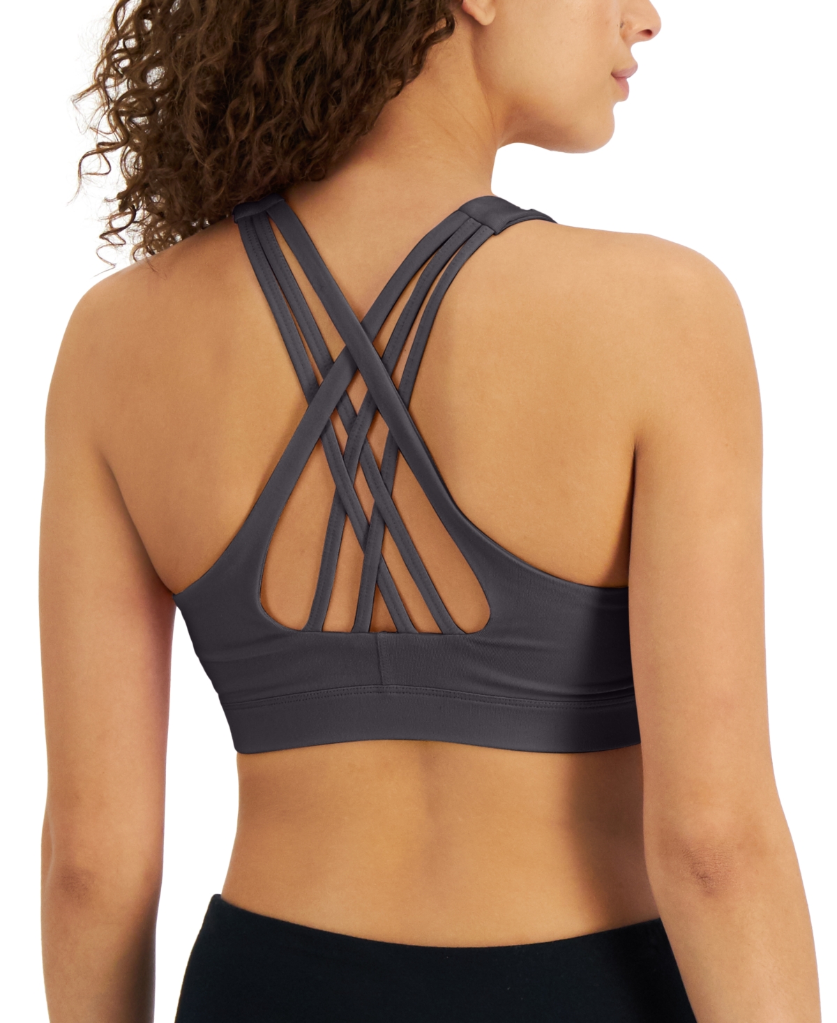 Id Ideology Low Impact Sports Bra, Created for Macy's