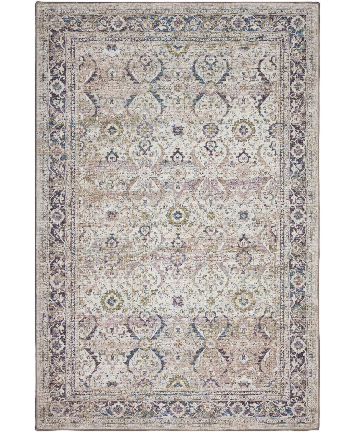 D Style Jericho Jc1 2' X 3' Area Rug In Khaki