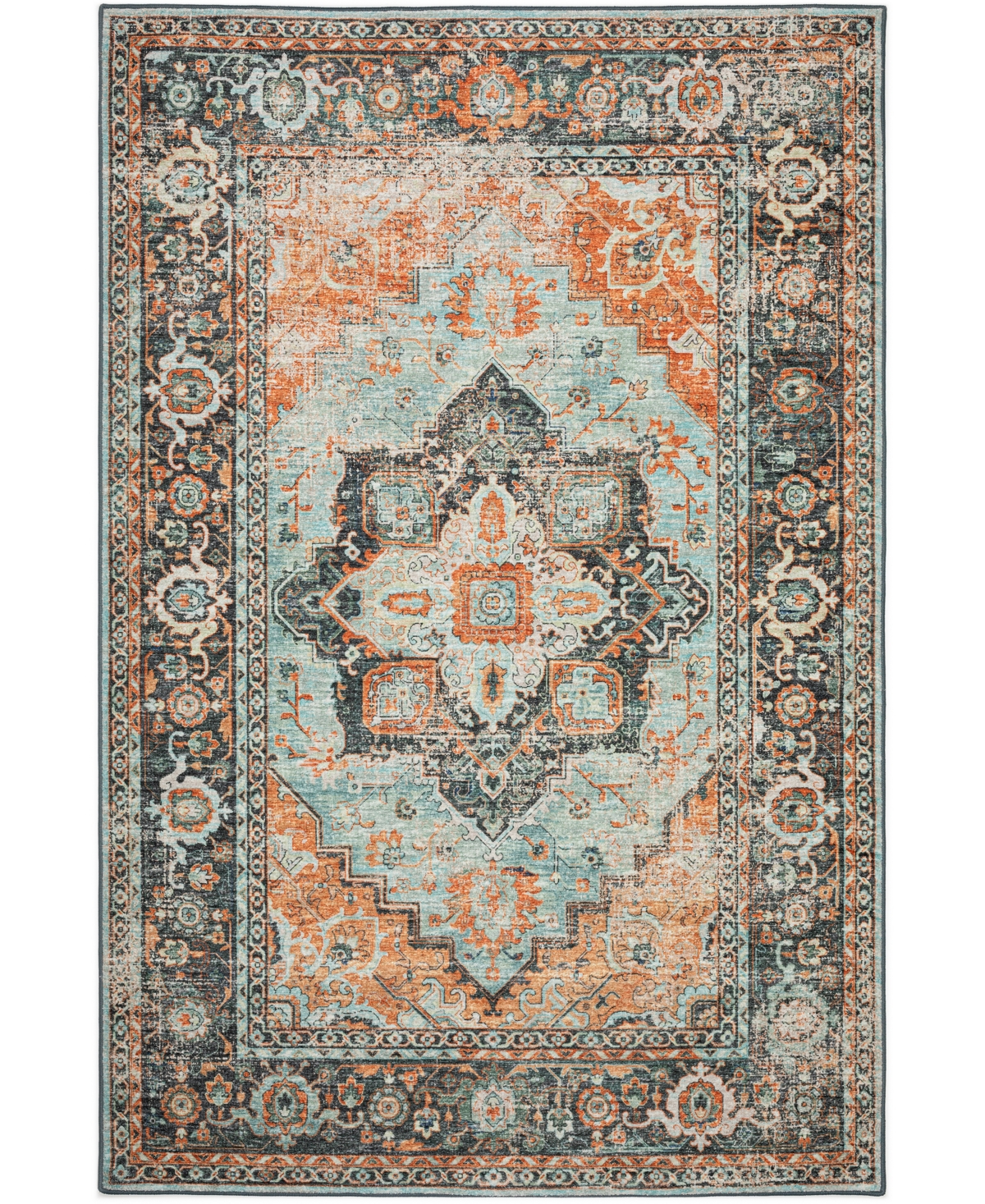 D Style Jericho Jc2 5' X 7'6" Area Rug In Mint