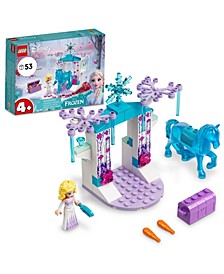 Disney Elsa and the Nokk's Ice Stable Building Kit, 53 Pieces