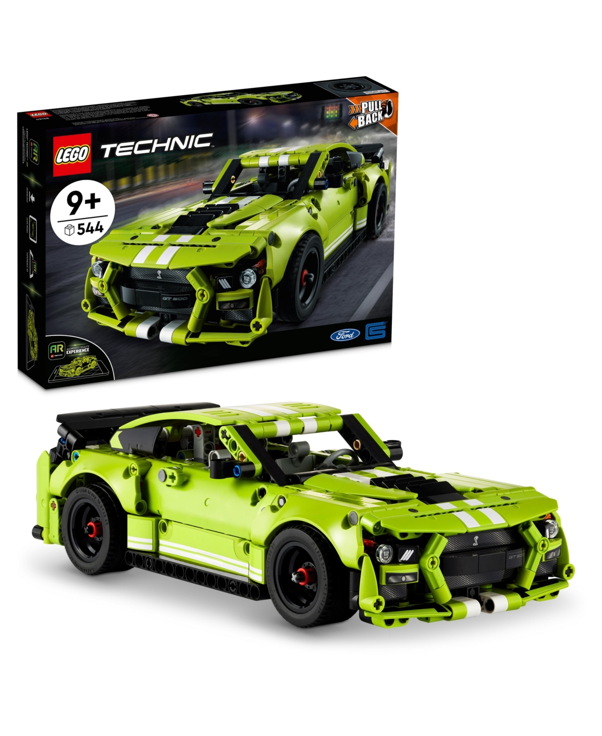 Lego Kids' Technic 42138 Ford Mustang Shelbyâ Gt500 Toy Sports Car Building Set In Multiple