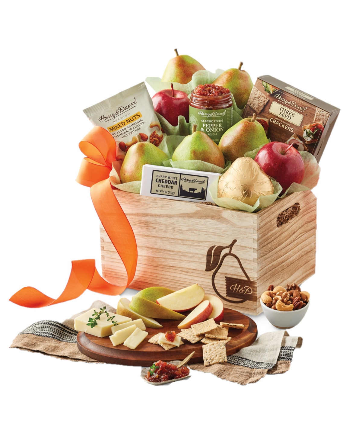 Harry & David 's Deluxe Signature Gift Basket In Multi
