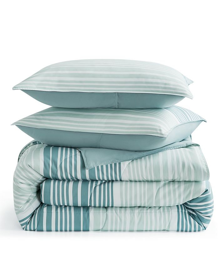 UGG® Alahna Striped 3 Piece Comforter Set, Queen & Reviews Home Macy's