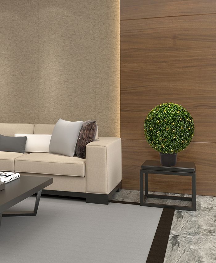 Vickerman 24" Artificial Boxwood Ball Macy's