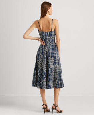 ralph lauren plaid dresses