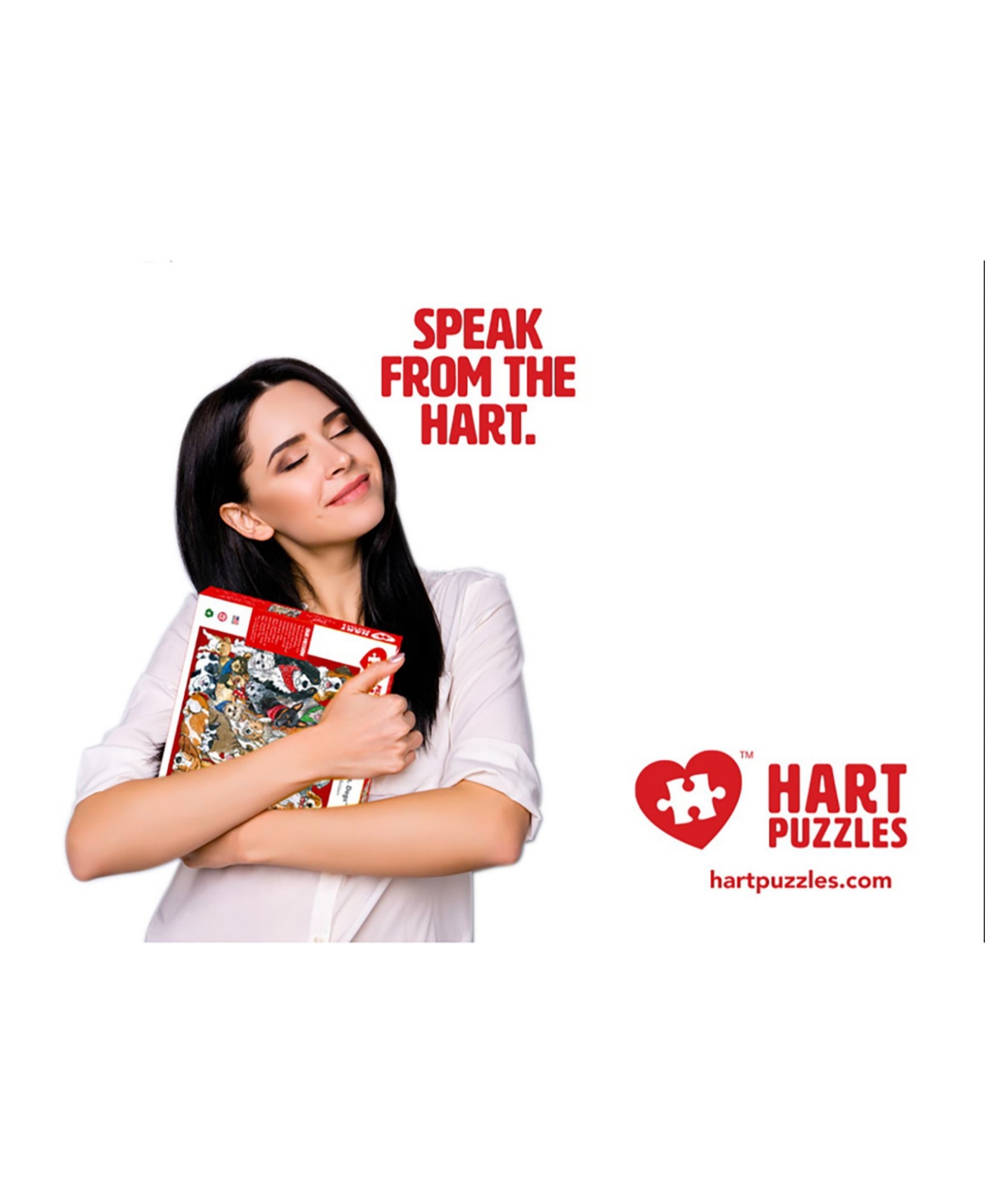 HART PUZZLES RAINING CATS AND DOGS IN PARIS 24" X 30" BY JENNIFER GARANT SET, 1000 PIECES 