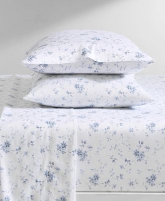 300 Thread Count Cotton Sateen 4-Pc. Sheet Set, Queen