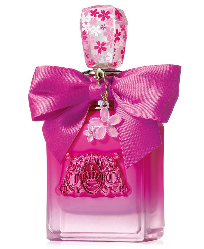 Prada CANDY Parfums- Bright Pink & Black Satin Make Up bag