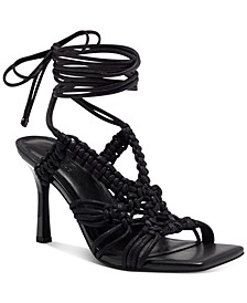 Women's Brayd Lace-Up Dress Sandals, Created for Macy's