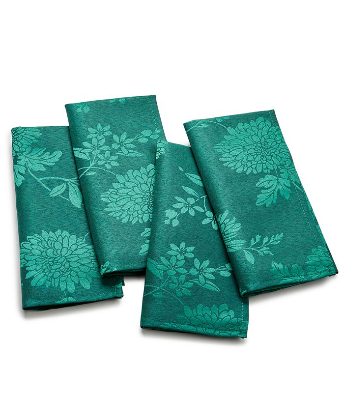Martha Stewart Collection Jacquard Napkins, Set of 4, Created for Macy’s Macy's