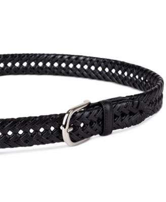 Men's Hand-Laced Braided Belt, Created for Macy's 