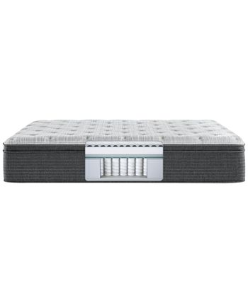 Beautyrest - BRS900 15" Medium Pillowtop Mattress Set- Full