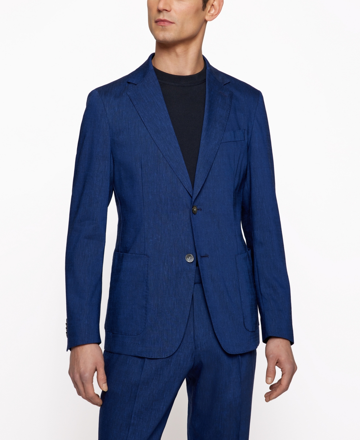 Hugo Boss Boss Men's Slim-fit Suit In Dark Blue | ModeSens