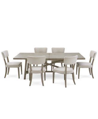 Albion 7-pc. Dining Set (Rectangular Table and 6 Side Chairs)