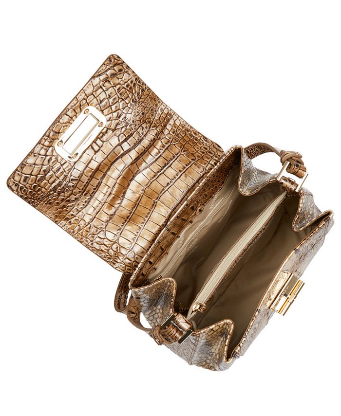 Brahmin Margo Cooper Embossed Leather Crossbody Macy's