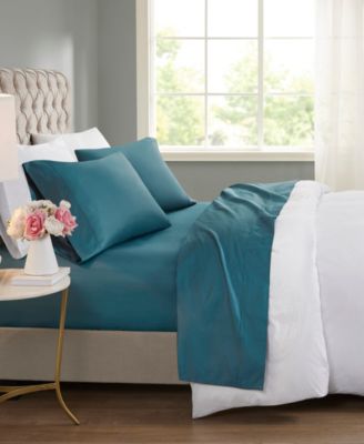 Cooling 600 Thread Count Cotton Blend 4-Pc. Sheet Set, Full