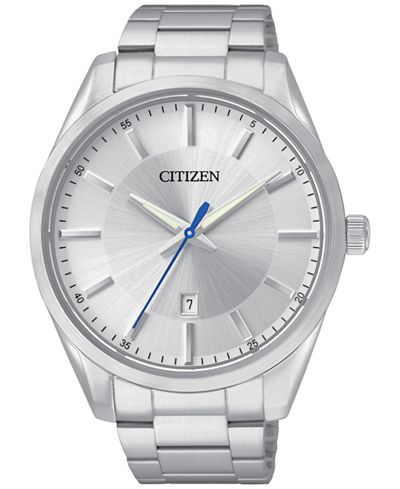 Citizen Men's Stainless Steel Bracelet Watch 42mm BI1030-53A