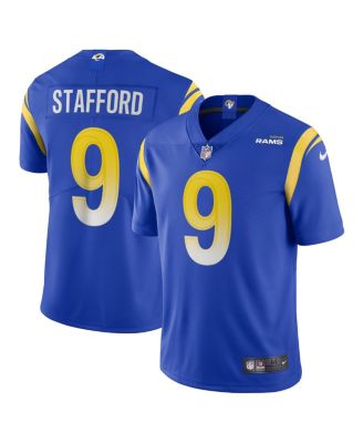 Men's Matthew Stafford Bone Los Angeles Rams Vapor Limited Jersey