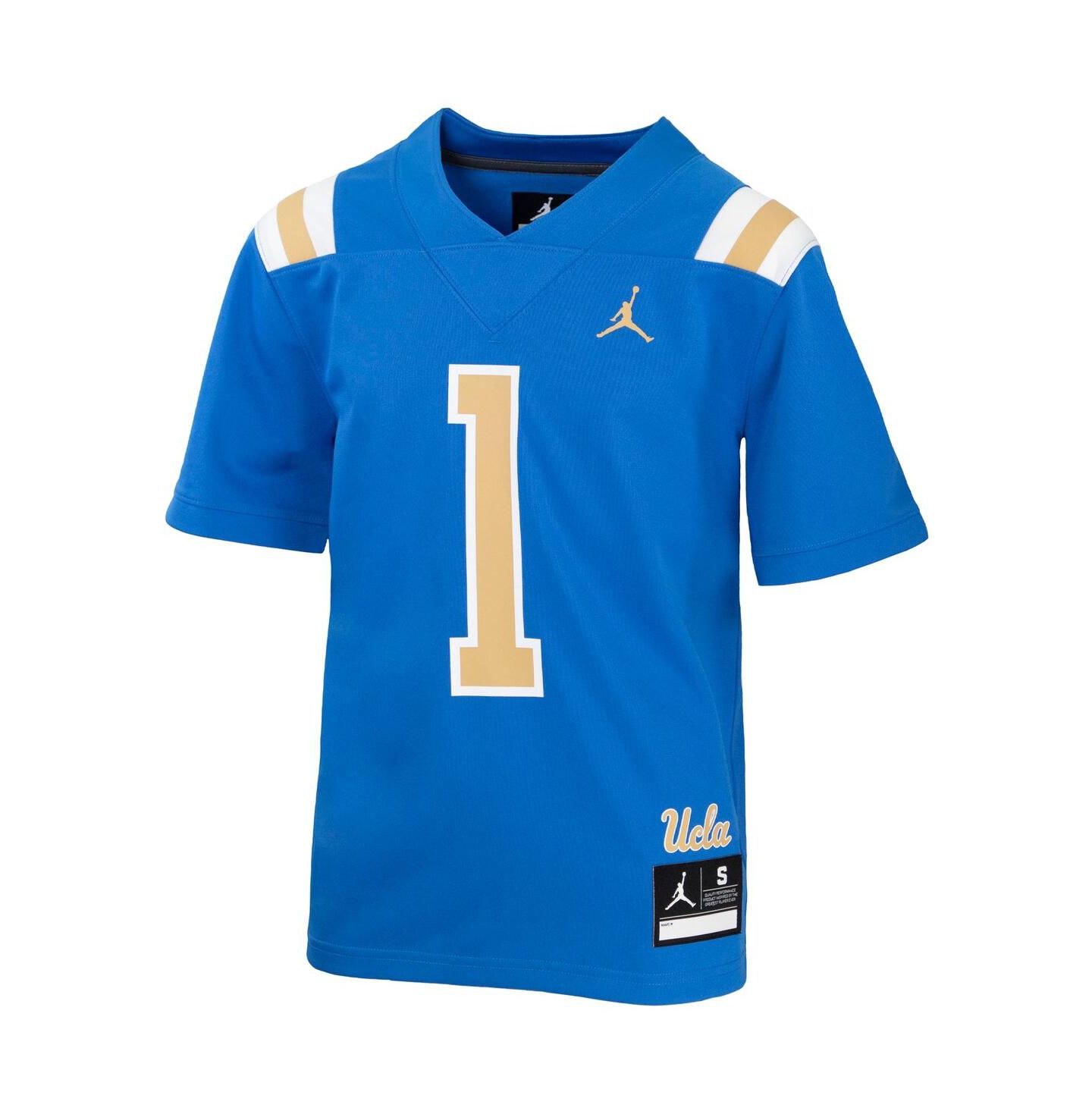 Детская футбольная джерси Jordan Ucla Bruins #1 Untouchable, Blue — фото 4