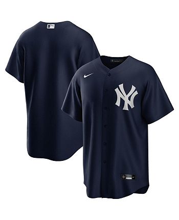 Nike Men's Navy New York Yankees Alternate Replica Team Jersey - Navy