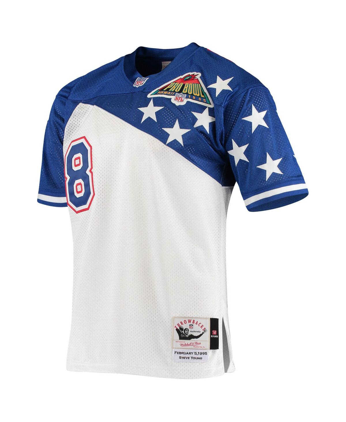 Men's Mitchell & Ness Steve Young Blue Nfc 1994 Pro Bowl Authentic Jersey - Blue