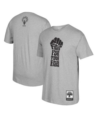 Men's Kareem Abdul-Jabbar Gray Social Justice Warrior T-shirt