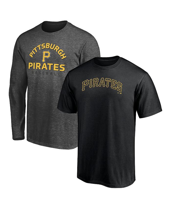 Women's Fanatics Branded Heathered Charcoal Pittsburgh Pirates