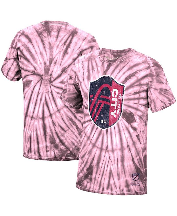 Mitchell & Ness Men's Pink St. Louis City Sc Vintage-Look Tie Dye