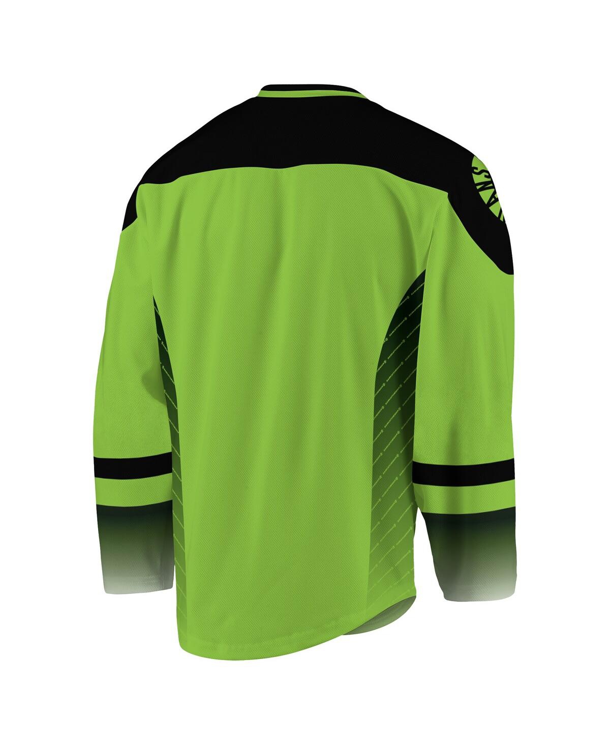Men's Black Saskatchewan Rush Replica Jersey - Black