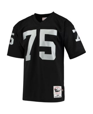 Men's Howie Long Black Las Vegas Raiders 1983 Authentic Throwback Retired Player Jersey