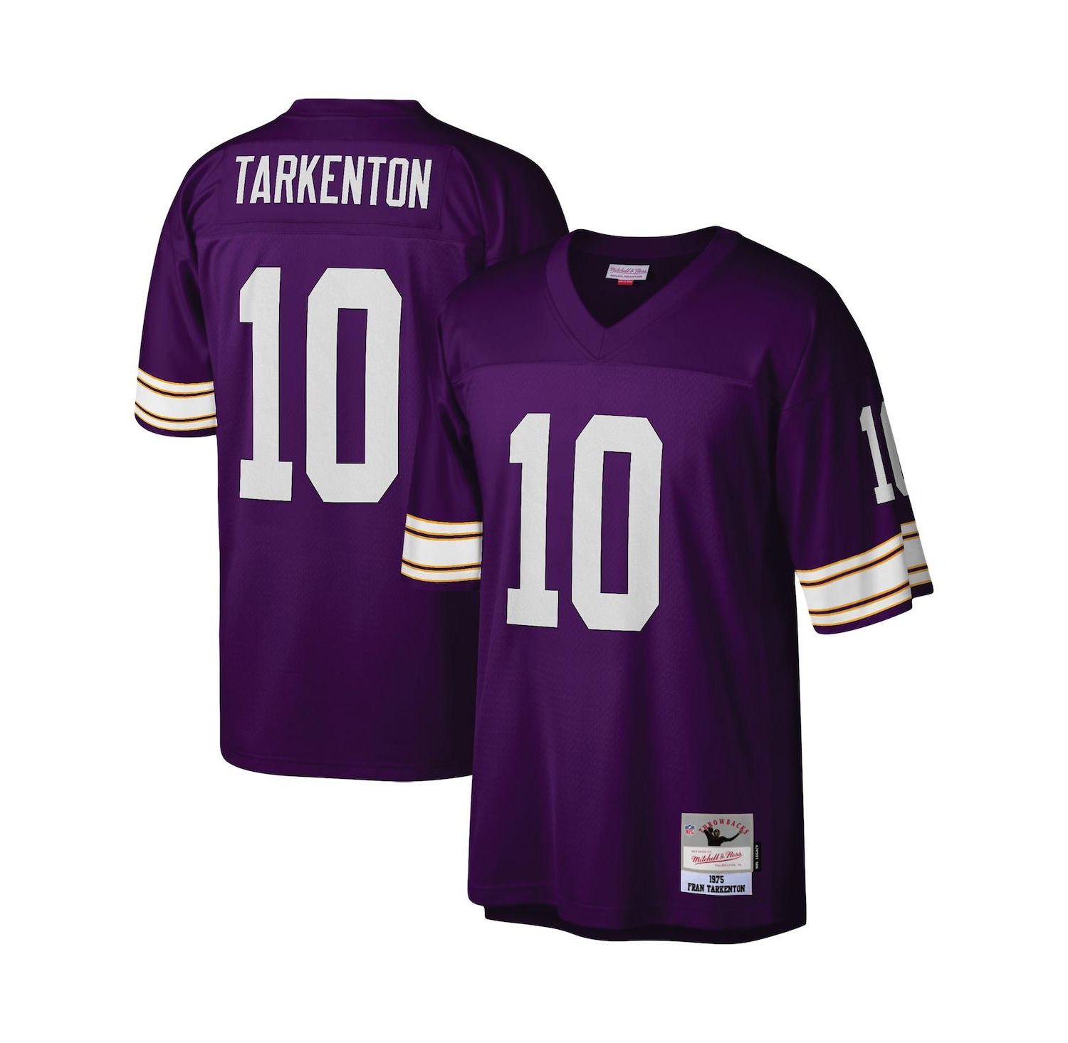 Men's Fran Tarkenton Minnesota Vikings Replica Throwback Jersey