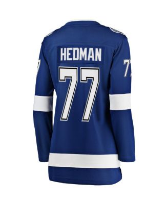 Women's Victor Hedman Blue Tampa Bay Lightning Premier Breakaway Player Jersey