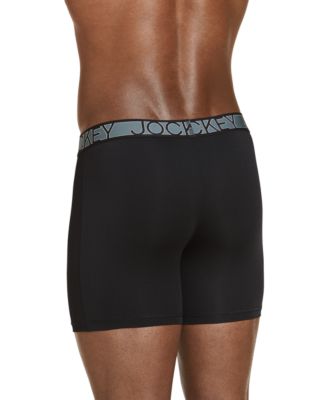 3-Pack Active Microfiber 5" Boxer Briefs