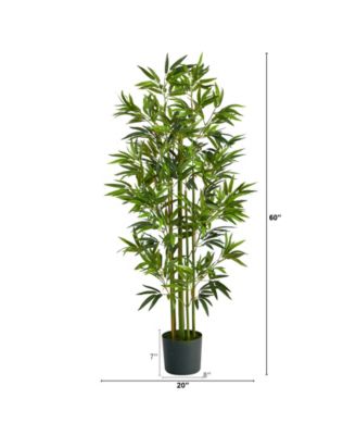 Bamboo Artificial Tree, 5'
