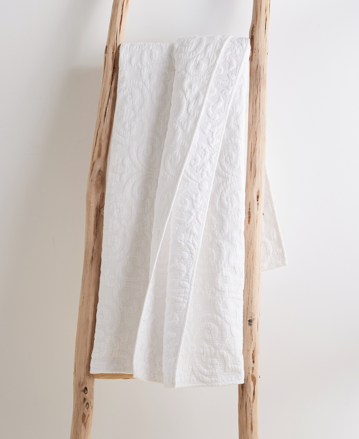 Levtex Sherbourne Scroll Stitch Quilted Throw, 50" x 60"