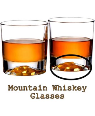 Basic Whiskey Decanter with Whiskey Glasses, Set of 5