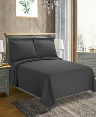 100% Cotton Diamond Solitaire All-Season 3-Piece Coverlet Set, Full
