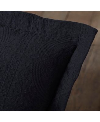 100% Cotton Fleur De Lis Medallion All-Season 3-Piece Coverlet Set, King