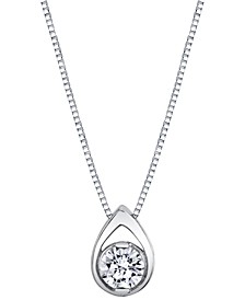 Diamond 18" Pendant Necklace (1/3 ct. t.w.) in 14k White Gold