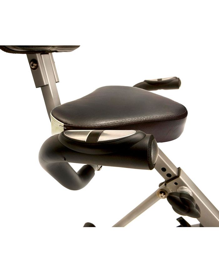 Exerpeutic 400XL Folding Recumbent Exercise Bike with Pulse Macy