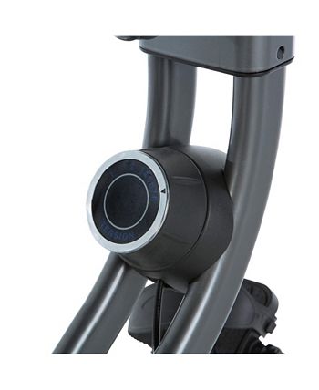 Exerpeutic exerwork 1000 fully adjustable desk folding exercise bike best sale with pulse